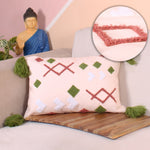 Load image into Gallery viewer, Hand Crafted Embroidered Bohemian Cushion Cover, Set of 1 (12 x18 inches/ 30x45 cm)