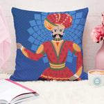 Load image into Gallery viewer, Soft Touch Luxurious Traditional Printed Cotton Canvas Cushion Cover Set of 2