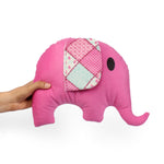 Load image into Gallery viewer, Pack of 2 Addorable Cuddly and Perfect Plush Cute Shaped Cushion for all ages - Pink Elephant
