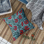 Load image into Gallery viewer, Soft Touch Luxurious Ethnic Printed Cotton Canvas Cushion Cover Set of 2