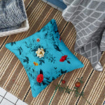 Load image into Gallery viewer, Soft Touch Luxurious Printed Floral Cotton Canvas Cushion Cover Set of 2