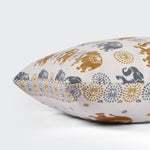 Load image into Gallery viewer, Both Side Block Print Elephant Cushion Cover Set of 2 ( 12 X 18 Inches )