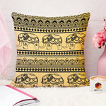 Load image into Gallery viewer, Soft Touch Luxurious Printed Cotton Canvas Cushion Cover Set of 2
