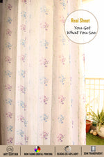 Load image into Gallery viewer, Linen Textured Sheer Curtains, Semi Transparent & Light Filtering Door Curtains with Tieback and Eyelets, Pack of 1