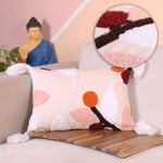 Load image into Gallery viewer, Hand Crafted Embroidered Bohemian Cushion Cover, Set of 1 (12 x18 inches/ 30x45 cm)