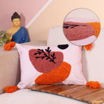 Load image into Gallery viewer, Hand Crafted Embroidered Bohemian Cushion Cover, Set of 1 (12 x18 inches/ 30x45 cm)