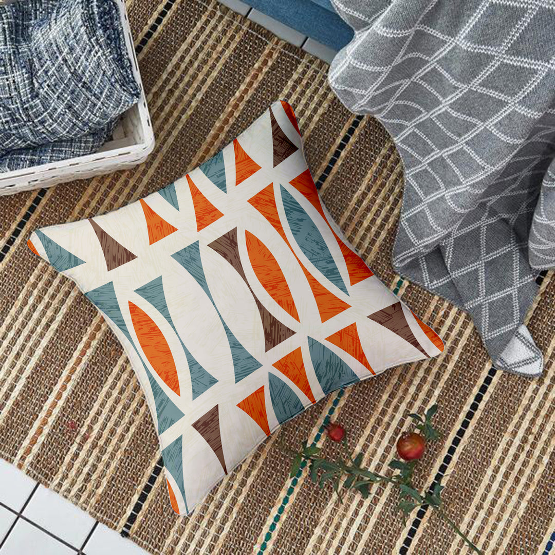 Soft Touch Luxurious Printed Cotton Canvas Cushion Cover Set of 5