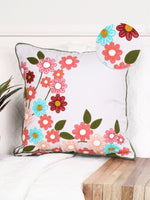 Load image into Gallery viewer, Polycotton Tufted Cushion Cover | Pack of 1 | Ideal for sofas, beds, and lounge chairs