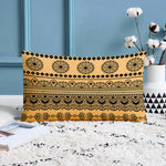 Load image into Gallery viewer, Soft Touch Luxurious Printed Cotton Canvas Rectangular Cushion Cover Set of 2
