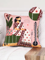 Load image into Gallery viewer, Polycotton Tufted Cushion Cover | Pack of 1 | Ideal for sofas, beds, and lounge chairs
