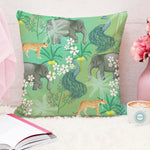Load image into Gallery viewer, Soft Touch Luxurious Animal Printed Cotton Canvas Cushion Cover Set of 2