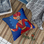 Load image into Gallery viewer, Soft Touch Luxurious Traditional Printed Cotton Canvas Cushion Cover Set of 2