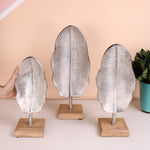Load image into Gallery viewer, Metal Banana Leaf Statue Figure Decorative Living Room Decor
