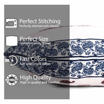 Load image into Gallery viewer, Both Side Block Print Spring Paisley Maroon Cushion Cover Set of 2
