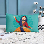 Load image into Gallery viewer, Soft Touch Luxurious Traditional Printed Cotton Canvas Rectangular Cushion Cover Set of 2