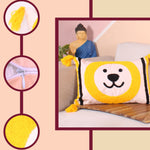 Load image into Gallery viewer, Hand Crafted Embroidered Bohemian Cushion Cover, Set of 1 (12 x18 inches/ 30x45 cm)