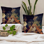 Load image into Gallery viewer, Abstract Geometrical Printed Cotton Canvas Cushion Cover Set of 2

