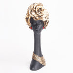 Load image into Gallery viewer, Resin African Female Face Nurturing and Empowering Décor
