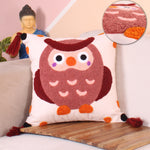 Load image into Gallery viewer, Hand Crafted Embroidered Bohemian Cushion Cover, Set of 1 (16 x16 inches/ 40x40 cm)