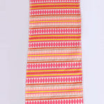Load image into Gallery viewer, Aztec Orange Woven Fabric Table Runner with Tassel
