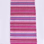 Load image into Gallery viewer, Aztec Purple Woven Fabric Table Runner with Tassel