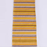 Load image into Gallery viewer, Aztec Yellow Woven Fabric Table Runner with Tassel
