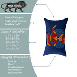 Load image into Gallery viewer, Soft Touch Luxurious Traditional Printed Cotton Canvas Rectangular Cushion Cover Set of 2