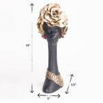 Load image into Gallery viewer, Resin African Female Face Nurturing and Empowering Décor