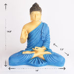 Load image into Gallery viewer, Resin Buddha Figurine Serene Meditation Decor for Peaceful Ambiance