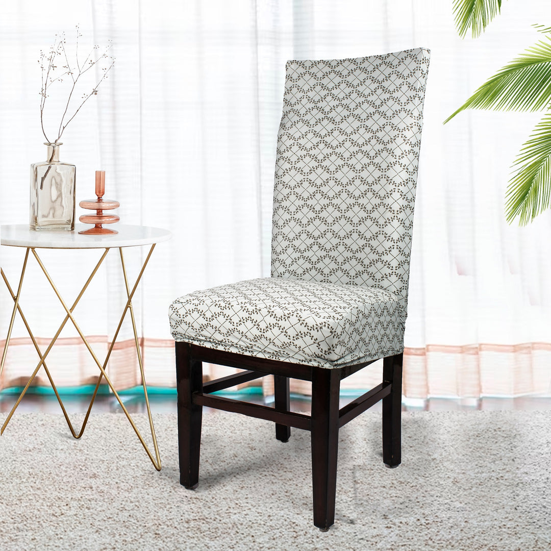 Ethnic Stretchable/Spandex Printed Full Chair SlipCover