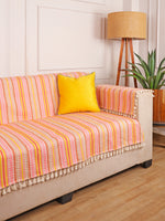 Load image into Gallery viewer, Pink Jacquard 1-Seater Sofa Cover