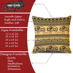 Load image into Gallery viewer, Soft Touch Luxurious Printed Cotton Canvas Cushion Cover Set of 2