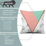 Load image into Gallery viewer, Geometrical Printed Cotton Canvas Cushion Cover Set of 2