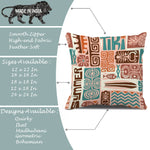 Load image into Gallery viewer, Soft Touch Luxurious Ethnic Printed Cotton Canvas Cushion Cover Set of 2