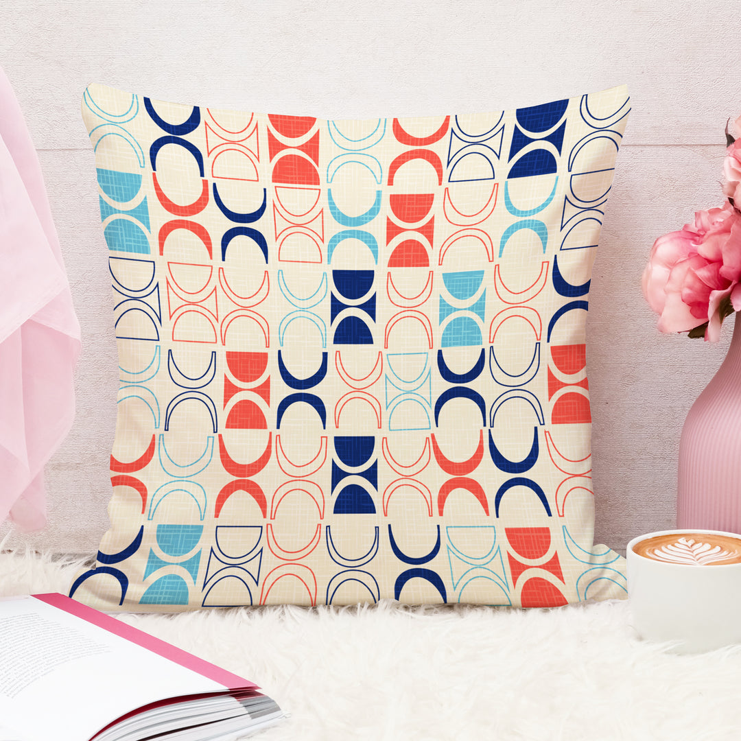 Soft Touch Luxurious Printed Cotton Canvas Cushion Cover Set of 5
