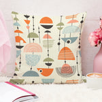 Load image into Gallery viewer, Soft Touch Luxurious Printed Cotton Canvas Cushion Cover Set of 2