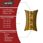 Load image into Gallery viewer, Soft Touch Luxurious Printed Cotton Canvas Rectangular Cushion Cover Set of 2