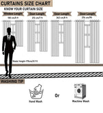 Load image into Gallery viewer, Smooth Textured Velvet Curtains, Premium & Elegant Door Curtains with Tieback and Eyelets (Brown)