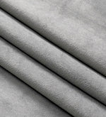 Load image into Gallery viewer, Smooth Textured Velvet Curtains, Premium & Elegant Door Curtains with Tieback and Eyelets (Grey)