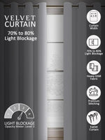 Load image into Gallery viewer, Kids Velvet Curtain | Galaxy Adventure print | 7 feet | Set of 2