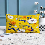 Load image into Gallery viewer, Soft Touch Luxurious Printed Floral Cotton Canvas Rectangular Cushion Cover Set of 2