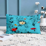 Load image into Gallery viewer, Soft Touch Luxurious Printed Floral Cotton Canvas Rectangular Cushion Cover Set of 2