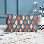 Load image into Gallery viewer, Soft Touch Luxurious Ethnic Printed Cotton Canvas Rectangular Cushion Cover Set of 2
