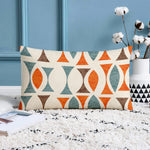Load image into Gallery viewer, Soft Touch Luxurious Printed Cotton Canvas Rectangular Cushion Cover Set of 2