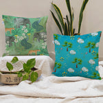 Load image into Gallery viewer, Soft Touch Luxurious Animal Printed Cotton Canvas Cushion Cover Set of 2