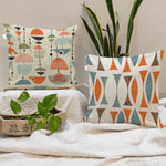 Load image into Gallery viewer, Soft Touch Luxurious Printed Cotton Canvas Cushion Cover Set of 2