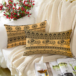 Load image into Gallery viewer, Soft Touch Luxurious Printed Cotton Canvas Rectangular Cushion Cover Set of 2