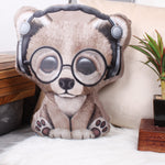 Load image into Gallery viewer, Addorable Cuddly and Perfect Plush Cute Shaped Cushion for all ages - Bear
