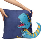 Load image into Gallery viewer, Addorable Cuddly and Perfect Plush Cute Shaped Cushion for all ages - Dino Skates
