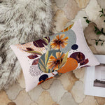 Load image into Gallery viewer, Multi-Color Tulip Printed Canvas Cotton Rectangular Cushion Covers, Set of 2